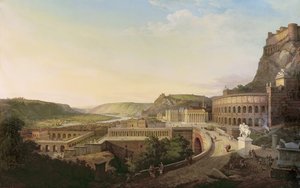 Vista de Viena en tiempos romanos, 1860